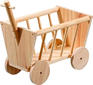 Karlie in Legno Hay Rack Handcart Karlie