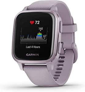 Garmin Venu Sq Garmin Venu Sq, NFC, Lavender/Rose Purple