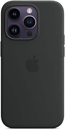 Apple Custodia MagSafe in silicone per iPhone 14 Pro - Mezzanotte ​​​​​​​