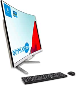 SIMPLETEK All in One AiO 27” FHD Curvo SIMPLETEK Computer All in One curvo 27″