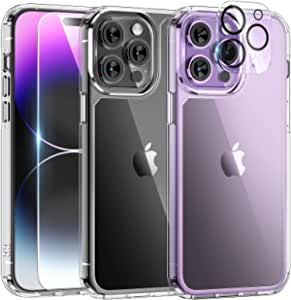 TAURI Cover iPhone 14 Pro Max Trasparente [5 TAURI