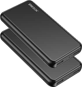 ENEGON Power Bank 10000mAh(2 Pezzi) ENEGON