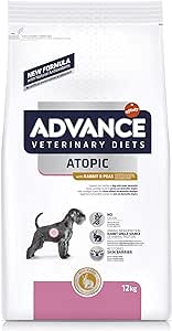 Advance Veterinary Diets - Atopic Medium-Maxi - Cibo per Cani con Problemi di Dermatite Atopica con Coniglio - 12kg