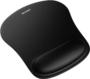 TECKNET Tappetino Mouse con Poggiapolsi TECKNET