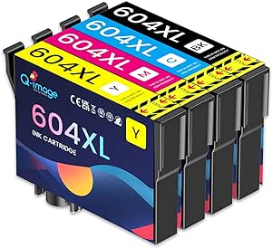 Q-image 604XL Cartucce Compatibili per Epson 604XL 604 Q-image Cartucce epson 604xl compatibili