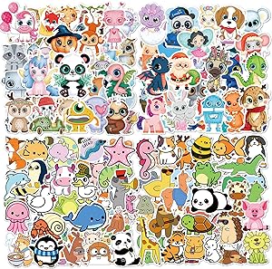 200 Pezzi Adesivi Animali Per Bambini