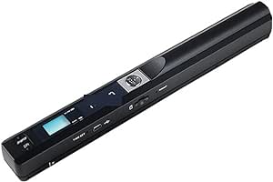 Scanner per documenti Scanner portatile con penna for libri di documenti A4, scanner portatile colorato 900DPI JPG Supporto PDF