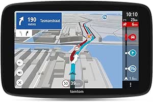 Navigatore per camion TomTom GO Expert Plus (schermo HD da 6", percorsi e PDI per veicoli grandi, TomTom Traffic incluso, mappe del mondo, avvisi su limitazioni live, segnali visivi, USB-C)