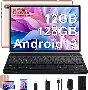 FACETEL Tablet 10 Pollici Android 13 Tablet 12GB - AbruzzoNews24