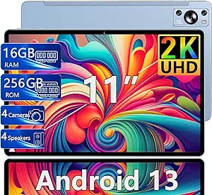 Tablet 11 Pollici Android 13 16GB RAM+256GB UFS JUSYEA J9 - AbruzzoNews24