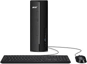 Acer Aspire XC-1780 PC Fisso, Desktop, Processore Intel Core i5-13400, Ram 8 GB DDR4, 512 GB SSD, DVD-RW, Scheda Grafica Intel UHD, Wireless Lan, Tastiera e Mouse USB, Windows 11 Home