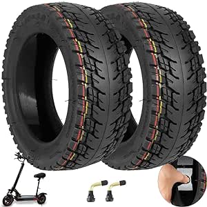 VOLOHAS 10×3/255×80 Pneumatici Fuoristrada Tubeless per Kugoo M4/M4 VOLOHAS
