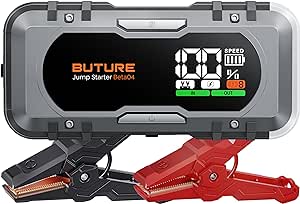 BuTure Booster Avviamento Auto 6000A Avviatore Emergenza per