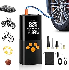 Compressore Aria Portatile 10000mAh EVARY