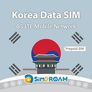 Corea Dati SOLO SIM Card 10 Giorni | SIM2ROAM
