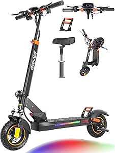 Ealirie Monopattino Elettrico 12.5Ah batteria 10 ” gomma Ealirie