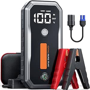 Booster Avviamento Auto 5000A 26800mAh Avviatore Emergenza per Buture Pro