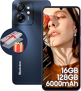 Blackview Smartphone Color8 con 16GB+128GB/1TB-TF Blackview Color8