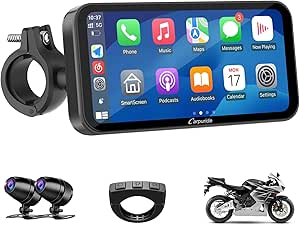 Carpuride Schermo Carplay GPS per Moto da 6 CARPURIDE