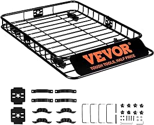 VEVOR Cestello Portabagagli da Tetto Auto SUV Camion VEVOR
