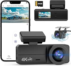 SIGRILL Dash Cam Auto 4K+1080P SIGRILL B-T25It/dash cam auto