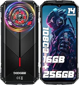 DOOGEE S Punk Rugged Smartphone Android 14 (2024) DOOGEE DOOGEE S Punk Telefono Indistruttibile