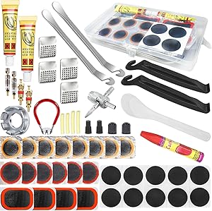 Ghguole Kit Riparazione Pneumatici Bici