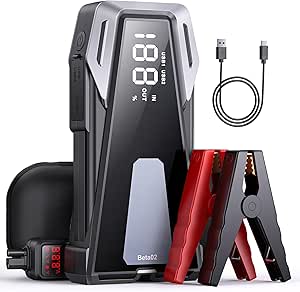 Booster Avviamento Auto 3000A 21800mAh Avviatore Emergenza per BuTure VAC