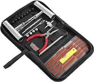 QUNNIE Tire Repair Kit 46Pcs Tire Patch Kit